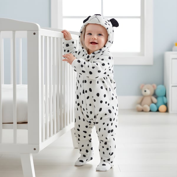 Pyjamas med hundförklädnad, baby, 120 cm, 95-105 cm
