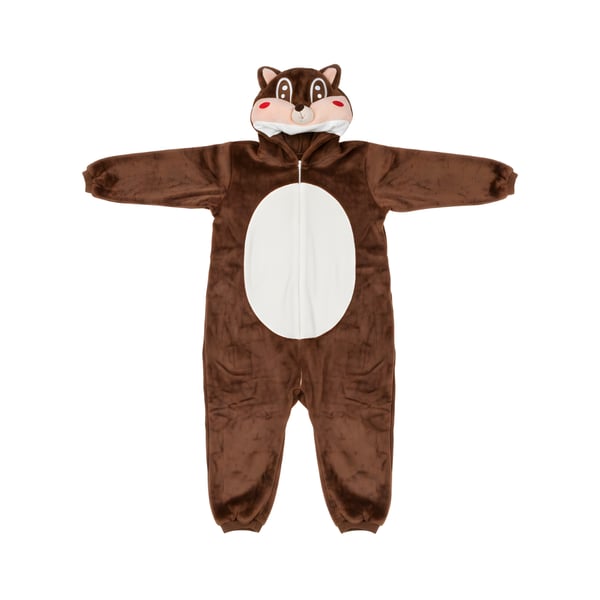Pyjamas-kostume til baby med egern 100 cm: 86-94 cm