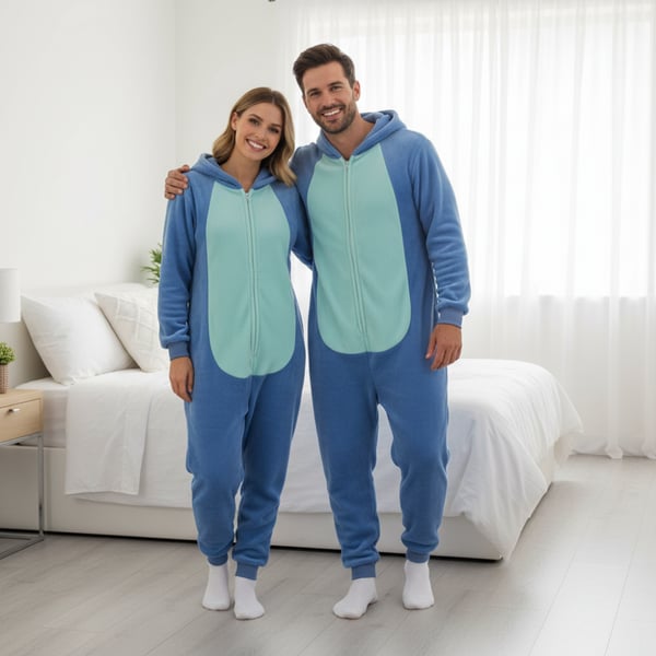 Onesie Kigurumi Pyjamas kostume Lilo & Stitch XXL: 185 - 195 cm