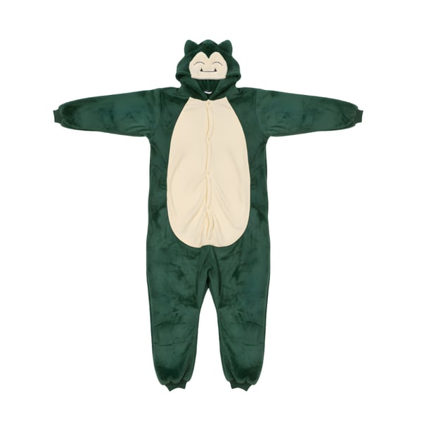 Onesie Kigurumi Pyjamas Pokemon Snorlax kostume børn 125 - 135 cm