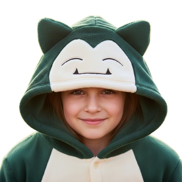 Pokemon Snorlax Kigurumi-pyjamas för barn 135-145 cm