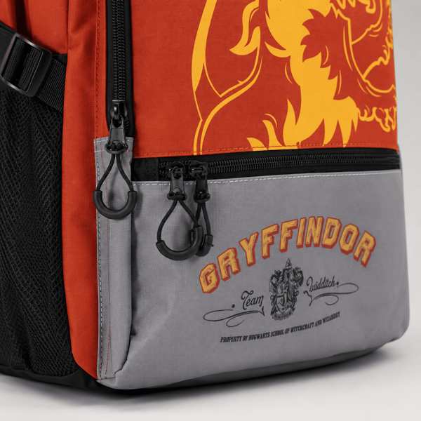 Harry Potter Gryffindor Rød To-rums Skolerygsæk 31x44x18cm
