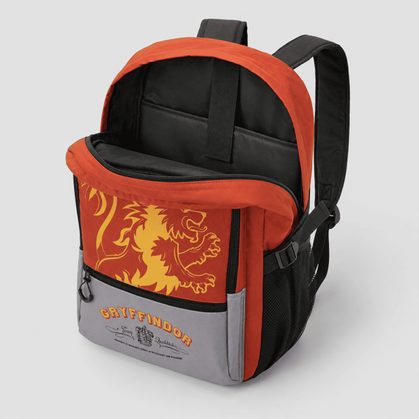Harry Potter Gryffindor Rød To-rums Skolerygsæk 31x44x18cm