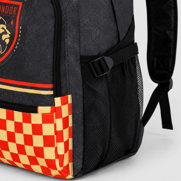 Harry Potter Gryffindor musta kaksilokeroinen koulureppu 31x44x18cm