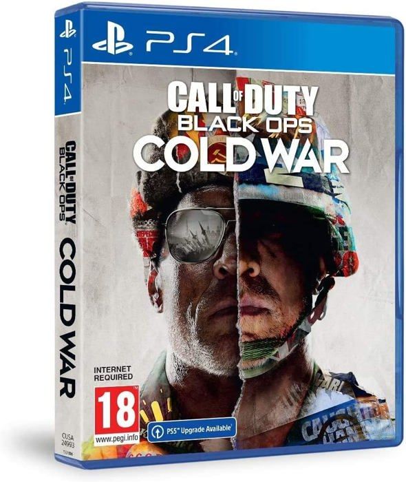 Spel PS4 - Call of Duty - Black Ops Cold War - Importversion - Spelbar på Franska - PEGI 18+
