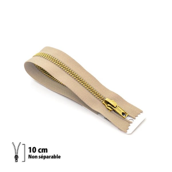 Dragkedja Z14 - mässing Icke separerbar 6mm - 10 cm - 7114940010 Dragkedja Z14 - mässing Icke separerbar 6mm - 10 cm - 7114940010