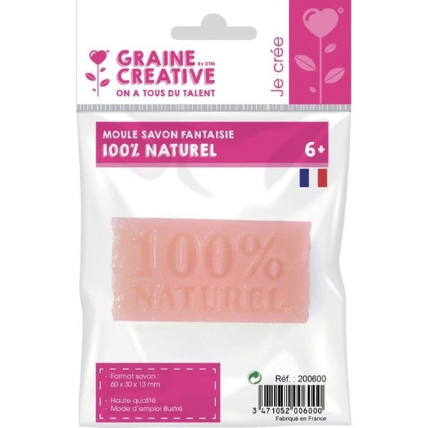 Graine Créative - Miniform för tvål 100% NATURLIG