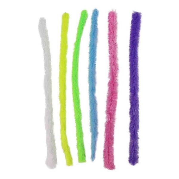 MégaCréa DIY - XL Maskar 2 cm Pastellfärger Assortiment 6 stycken