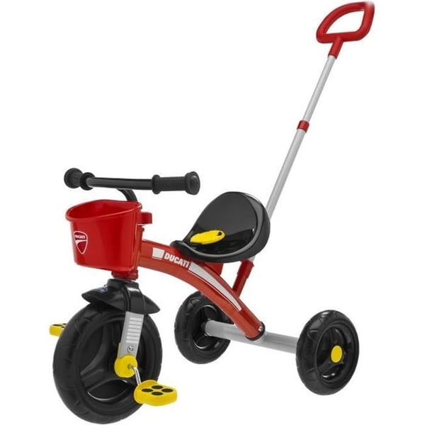 Kolmipyörä - CHICCO - U/Go Ducati - Teleskooppivarsi - Urheilullinen ilme - Etukori