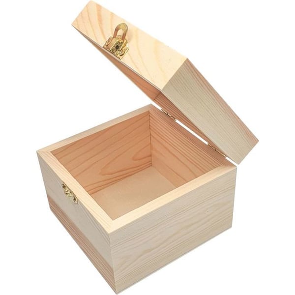 MégaCréa DIY - Julask i trä 3D-utskärning 10 x 8 cm
