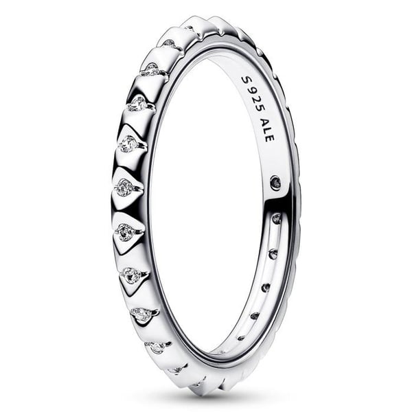 Ring Kvinna - 192800C01 - Silver 925 - Kubisk Zirkonia - Storlek 54 - Färg Silver