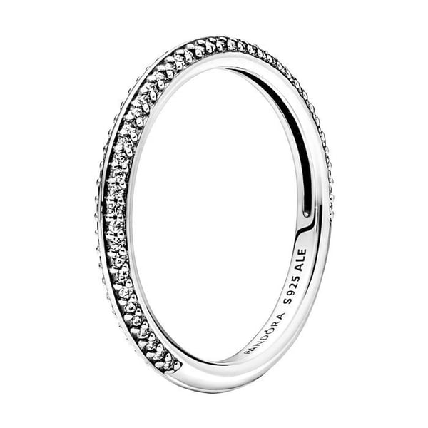 Damring - PANDORA - 199679C01 - 925 sterling silver - Zirkoniumoxid - Storlek 50
