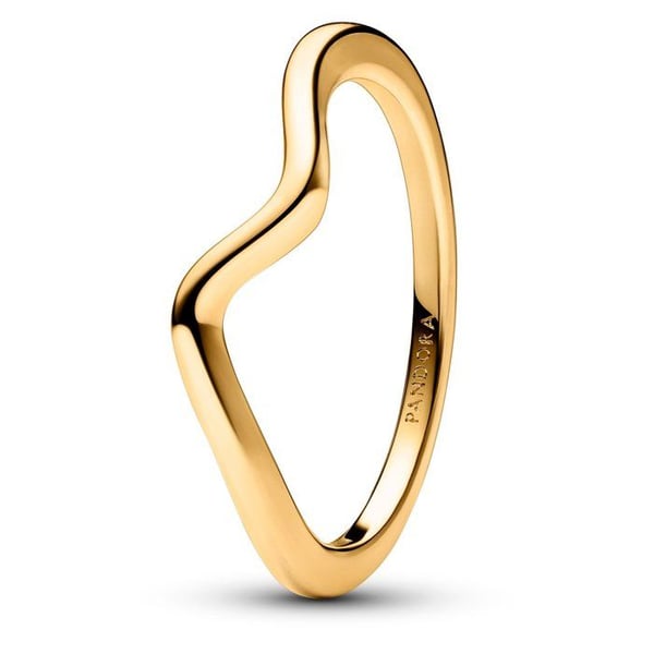Damring - PANDORA - 163095C00 - Guld - Storlek 56 (Ø in. 17,8 mm) - Stil hård torque
