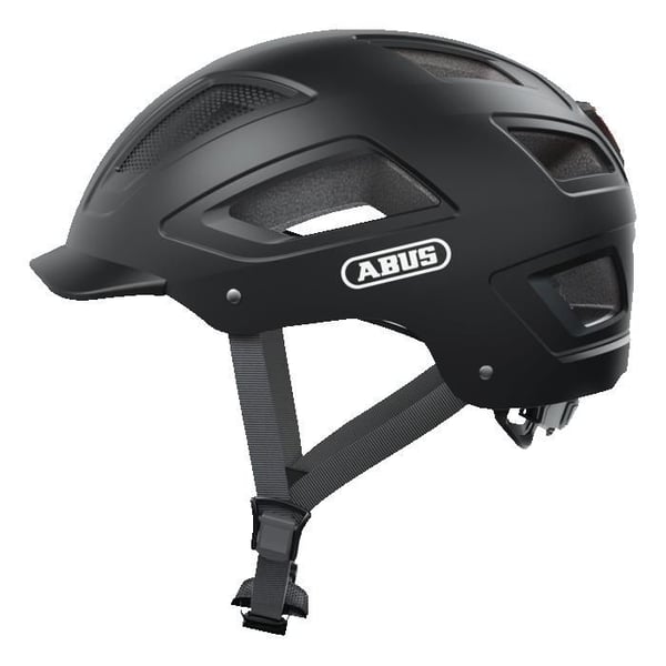 Cykelhjälm - ABUS - HYBAN 2.0 - ABS-skal - Reflexer - Inbyggd LED-lampa