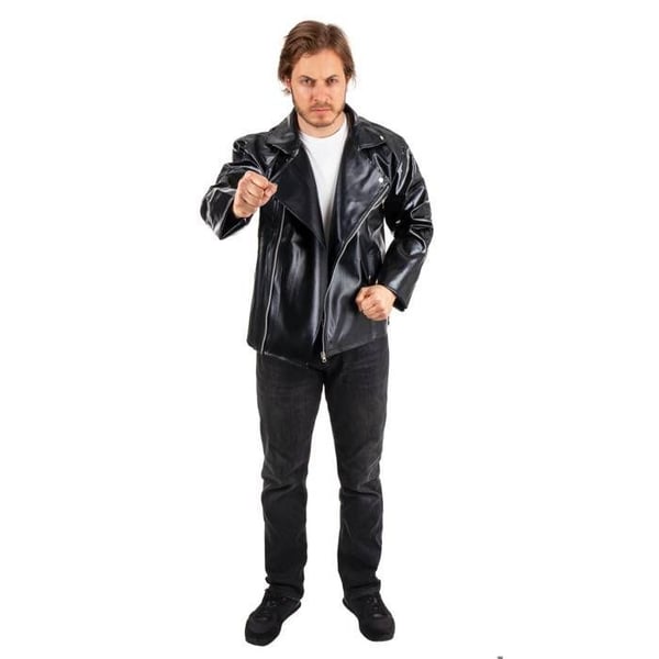 Jacka - LITEN CLOWN - Perfecto-jacka - Svart - Polyester - Lätt och bekväm