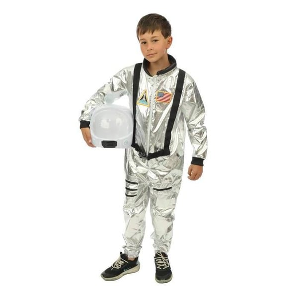 Barn Astronautkostym - PTIT CLOWN - Karneval, Halloween, Cosplay - Silver