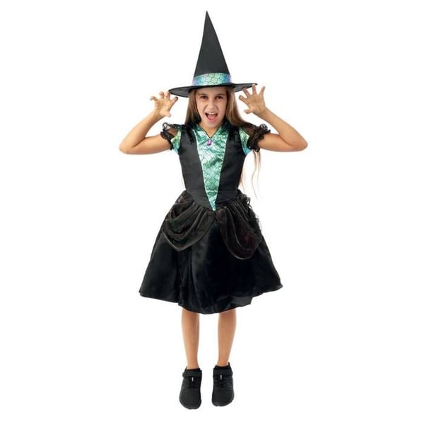 Trollkarl Drakar Flicka - PTIT CLOWN - Barnkostym Halloween - Lätt - Bekväm - Polyester