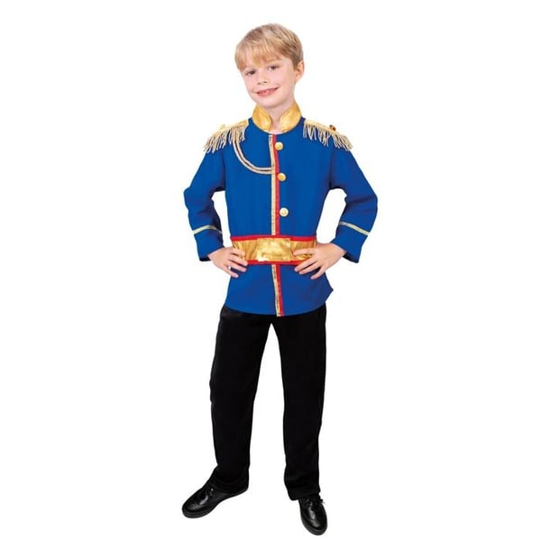 Prins Charming kostym - LITEN CLOWN - LITEN CLOWN - Blå - 3-4 år - Barn