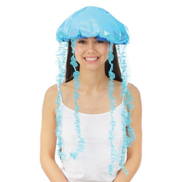 Medusa Hatt Vuxen - PTIT CLOWN - 24535 - Tillbehör för Utklädnad Karneval, Halloween, Cosplay - Blå