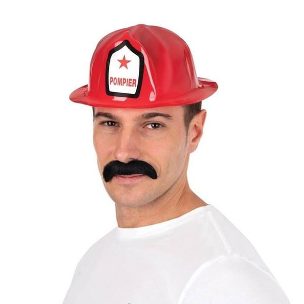 Röd brandhjälm - PTIT CLOWN - Vuxen - Utomhus