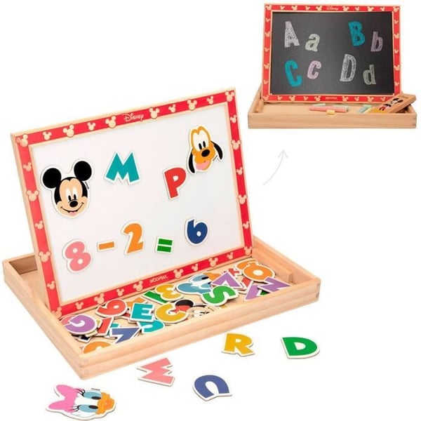 Trämagnettavla - ColorBaby - Disney Woomax - 12 x 9 x 8 cm - Svart - Från 4 år - Inomhus
