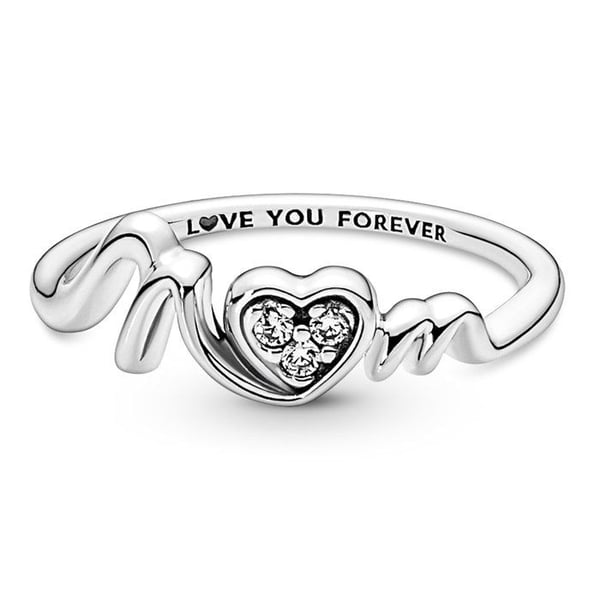 Ring - PANDORA - 191149C01 - Silver 925 - Zirkoniumoxid - Storlek 54 (Ø 17,2 mm)