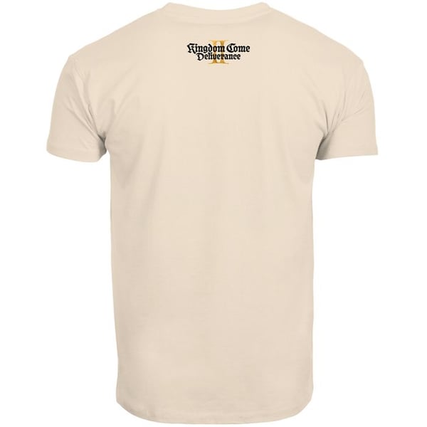 T-Shirt - Kingdom Come Deliverance II - Blason - 100% bomull - Kortärmad - Beige