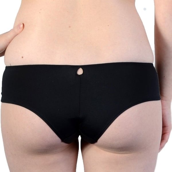 Shorty Valège Elea Noir Peau - Svart