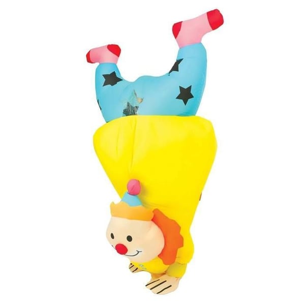 Uppblåsbart kostym - LILLA CLOWN - LILLA CLOWN - Gul - One size - Lätt och bekväm