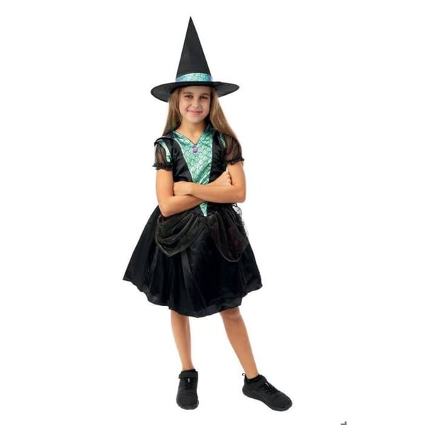 Trollkarl Drakar Flicka - PTIT CLOWN - Barnkostym Halloween - Lätt - Bekväm - Polyester