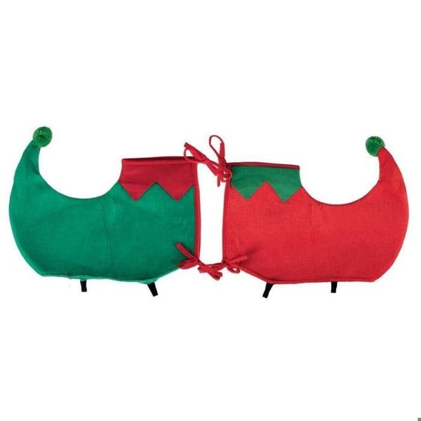 Över-skor Lutin - PTIT CLOWN - 23641 - One Size - Grön, Röd - Utklädningsaccessoar Jul
