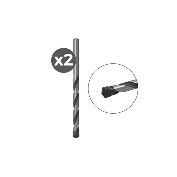 Pack 2 slagborr e 3x60