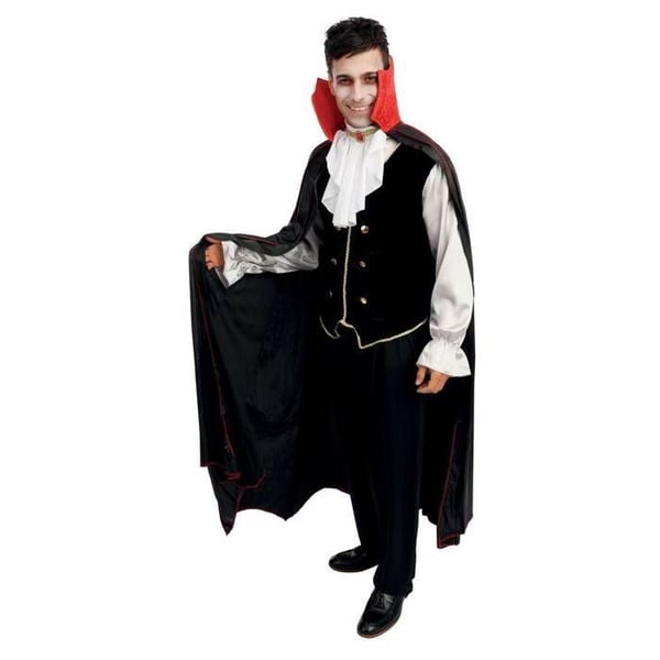 Dämon kostym för män - Dracula - PTIT CLOWN - Halloweenkostym för vuxna - Cosplay, Karneval, Utklädningsfester