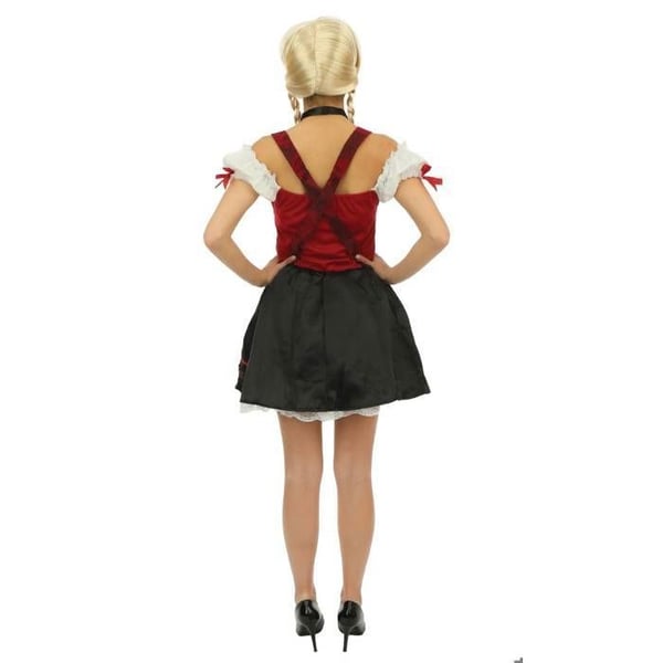 Kvinnlig kostym - LITEN CLOWN - Bavaroise - Flerfärgad - Polyester - Lätt och bekväm