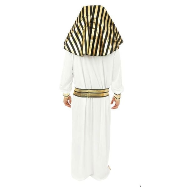 Kostym - LITEN CLOWN - Vuxen Farao - Vit - Polyester - Lätt och bekväm