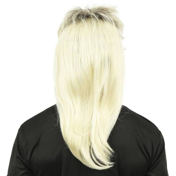 Peruk - LITEN CLOWN - Mullet år 80 - Blond - Vuxen unisex - Karneval/Halloween