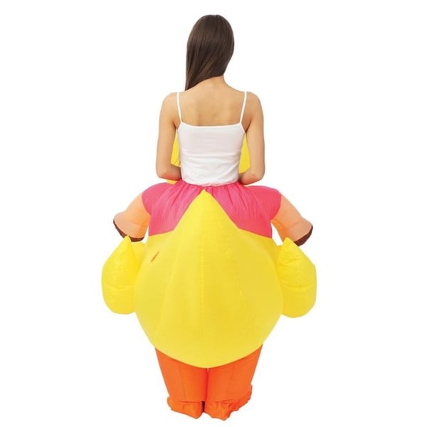 Uppblåsbart kostym - LILLA CLOWN - LILLA CLOWN - One size - Gul - Vuxen