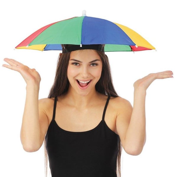Hatt paraply - LITEN CLOWN - 24287 - Svart - Vuxen - Karneval / Halloween