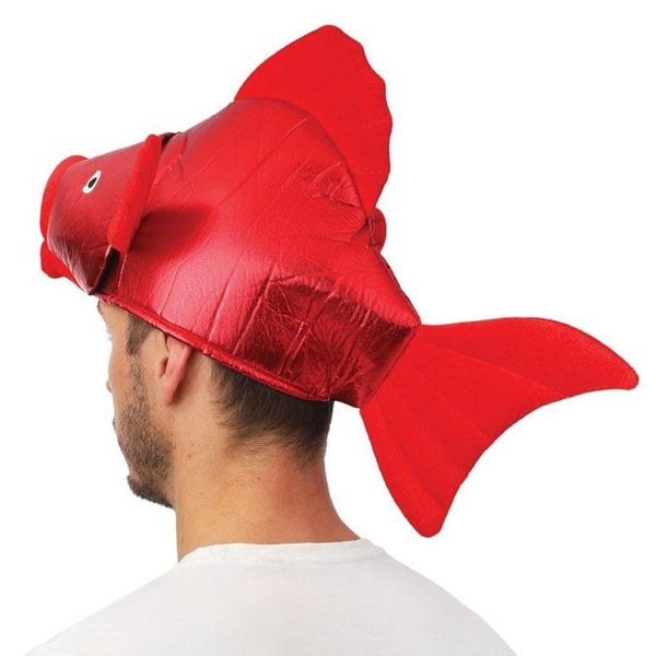 Fiskhatt - LILLA CLOWN - LILLA CLOWN - Röd - Vuxen - Karneval/Halloween