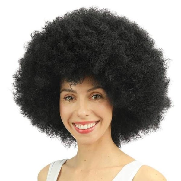 Perruque - MINA VERRINER - Stor svart afrokrepp - Voluminös - Blandad - Vuxen