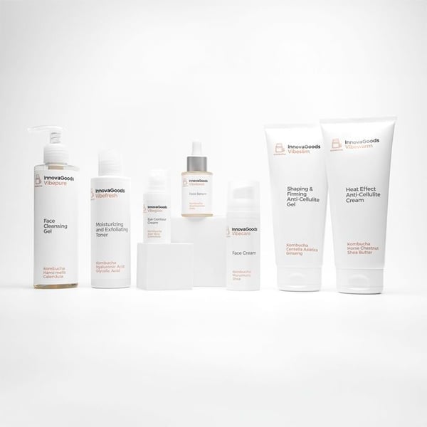 Ansiktsserum - InnovaGoods - Kombucha - 30 ml - Vegansk - Fuktgivande - Revitaliserande