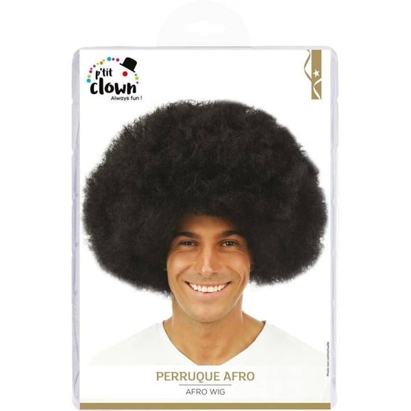Perruque - MINA VERRINER - Stor svart afrokrepp - Voluminös - Blandad - Vuxen