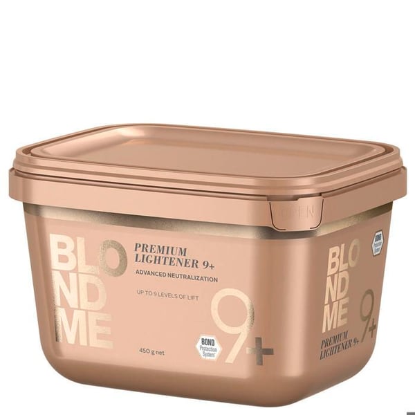 Ljusare - Blondme - Premium Ljusningsmedel 9+ - 450g - Ljusar upp till 9 nyanser - Skyddar håret