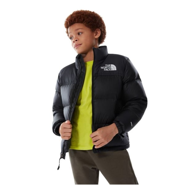 Barnjacka - THE NORTH FACE - 1996 Nuptse Down Junior Jacket - Svart - Polyester - Vattenavvisande