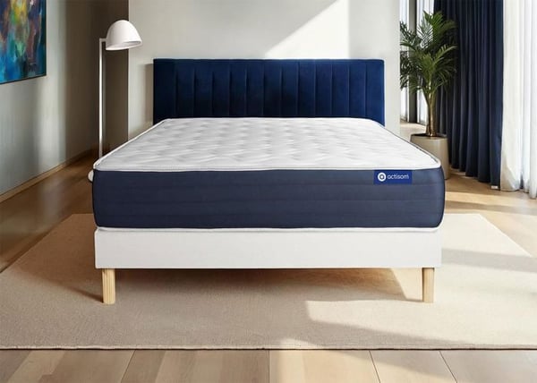 Sängram och Madrass - ACTISOM - Actilatex Sleep - 160x220 cm - Lateks - 22 cm tjocklek