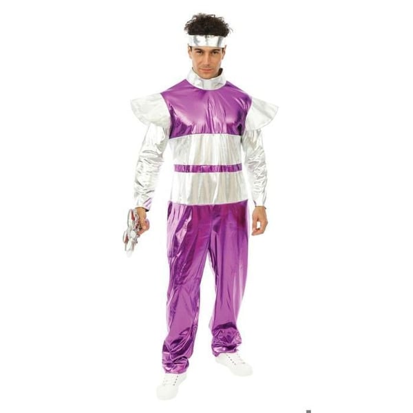 Kostym - LITEN CLOWN - LITEN CLOWN - Lila - Vuxna 14+ - Lätt polyester