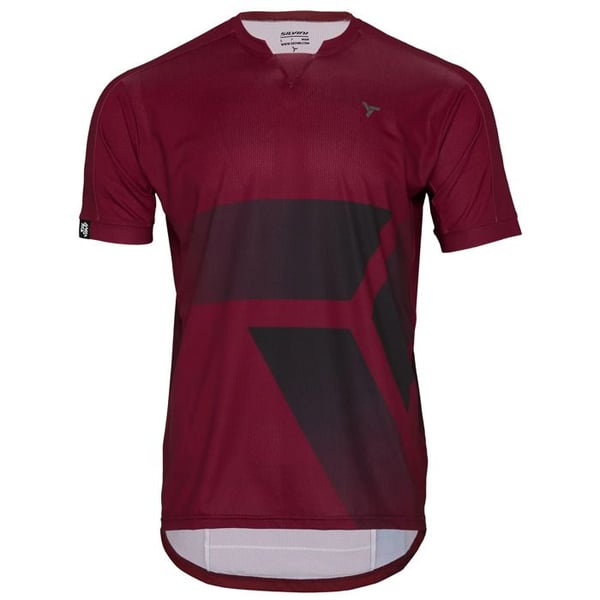 Maillot VTT - SILVINI - Gallo - Merlot/Black - Andningsbar - Zippad ficka