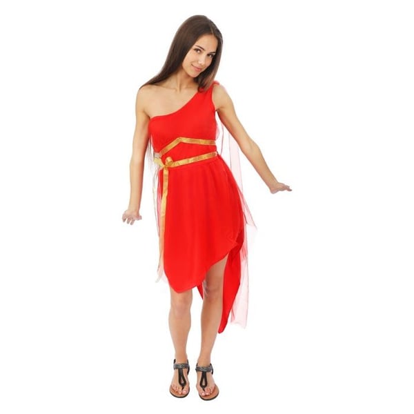 Kostym - LITEN CLOWN - Afrodite - Modell 24258 - Storlek S/M - Vuxen