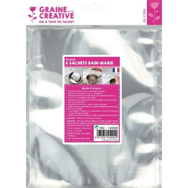 Graine Créative - Säckar för vattenbad 6 stycken