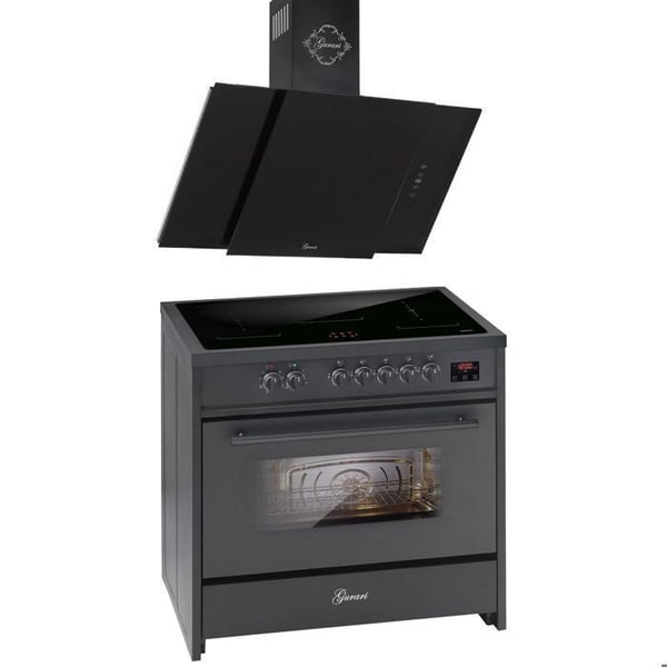 Induktionsspis - GURARI - E 913 BL - 90 cm - 121L - Fläkt 90 cm GCH S 171 BL 90 Prime